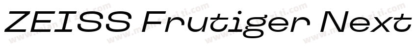 ZEISS Frutiger Next W07 Medium字体转换